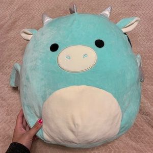 14 in. Squishmallow Miles the Dragon